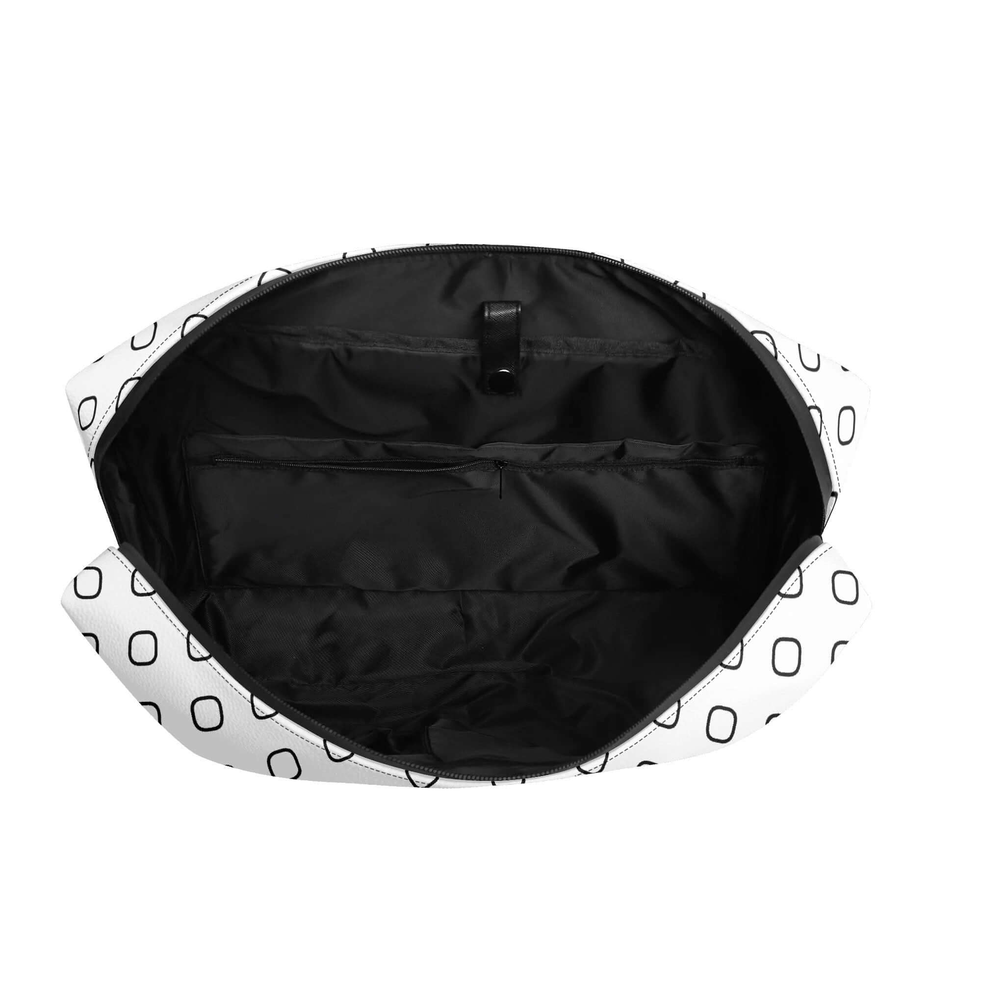 Mens PU Leather Briefcase Waterproof Business Bag