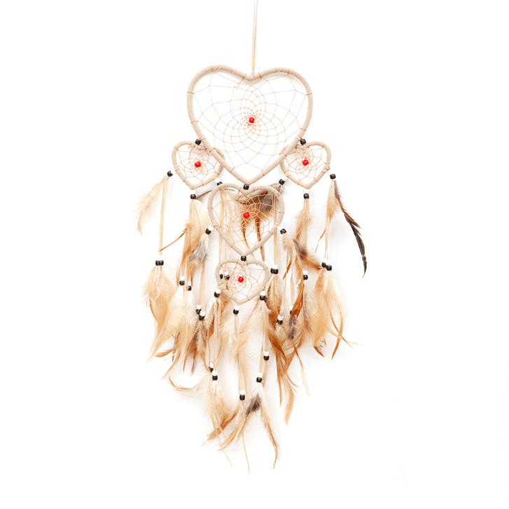 Five-Ring Dream Catcher Wall Hanging