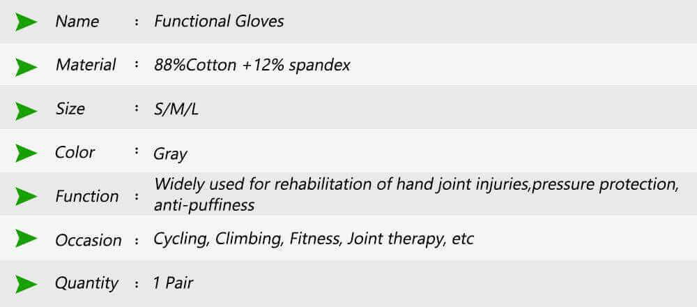 1 Pair Compression Arthritis Gloves Arthritic Joint Pain Relief Gloves