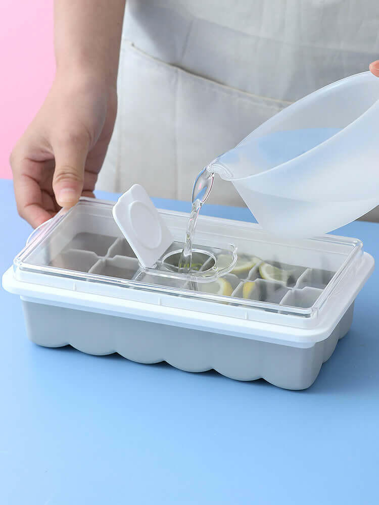 18-grid Transparent Non-flavor Ice-making Hole Cover