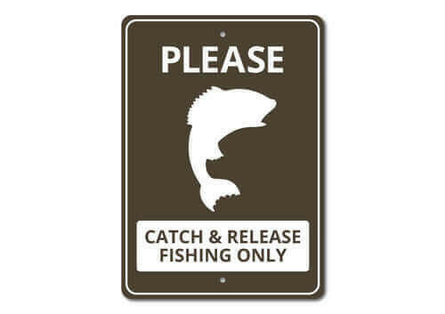 Fishing Notice Sign