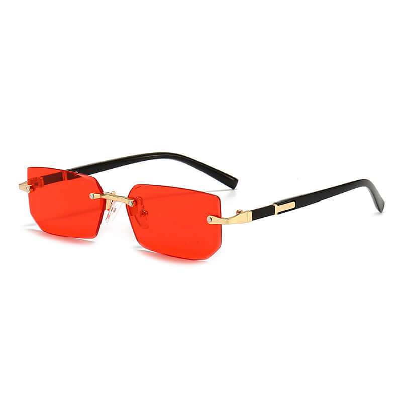 Women’s Rimless Jelly-Color Sunglasses