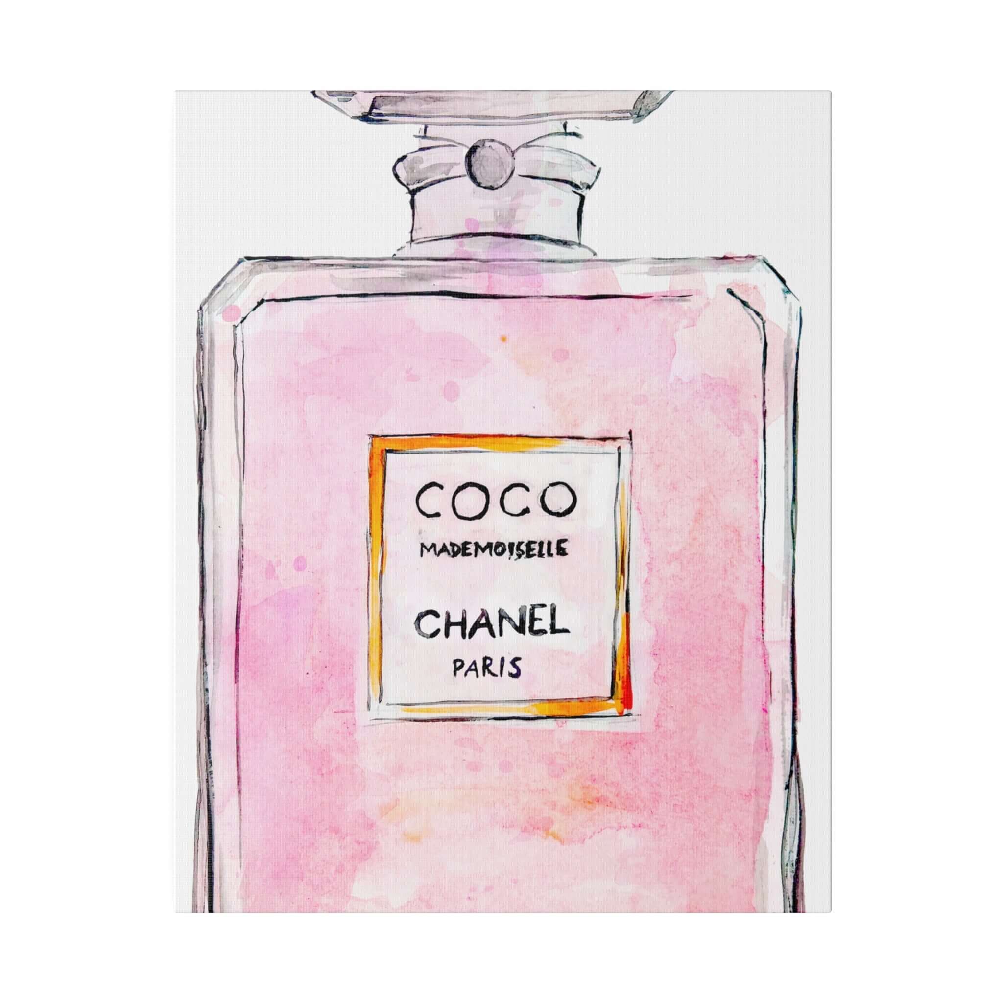 Coco Chanel Perfume Canvas