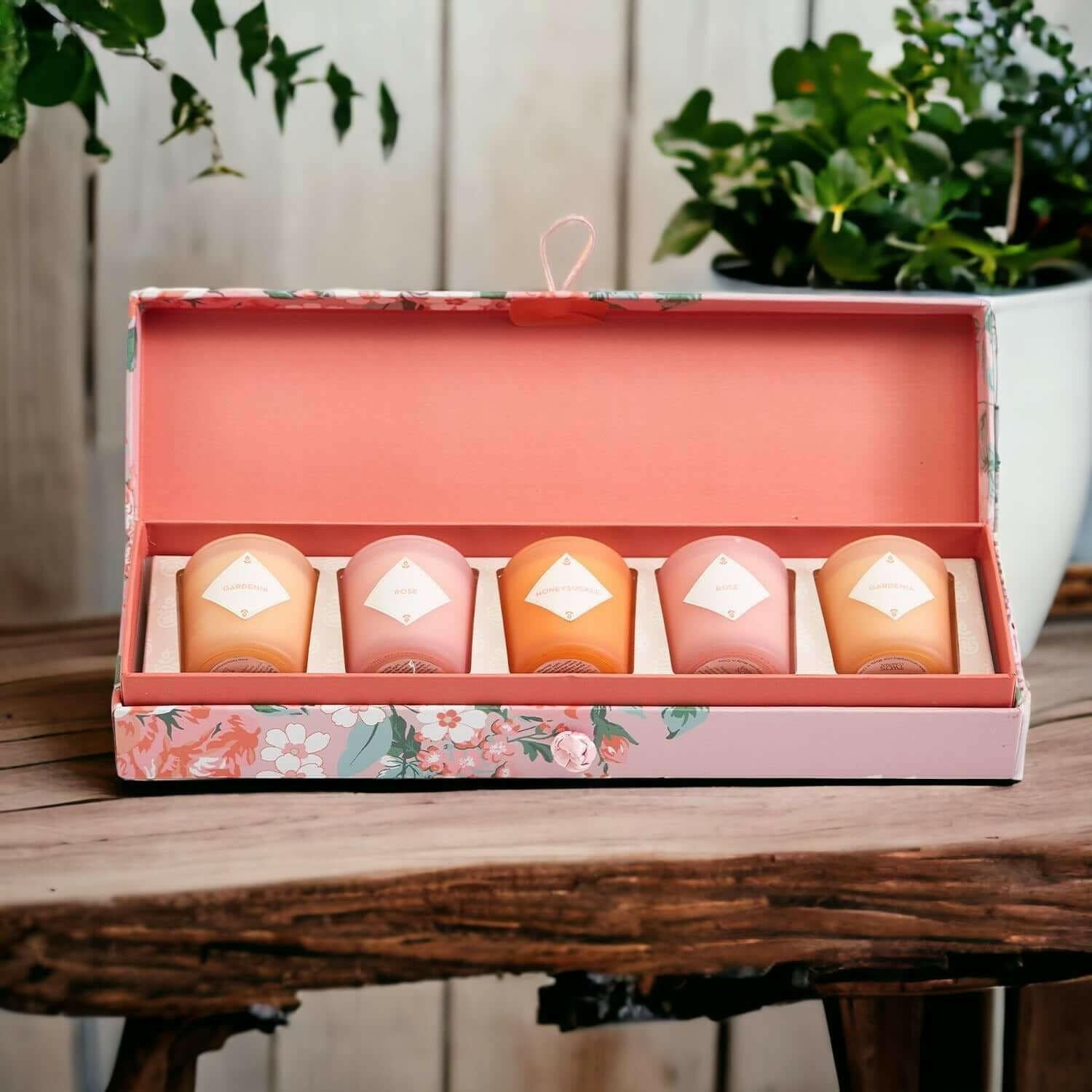 Secret Garden Candle Gift Set