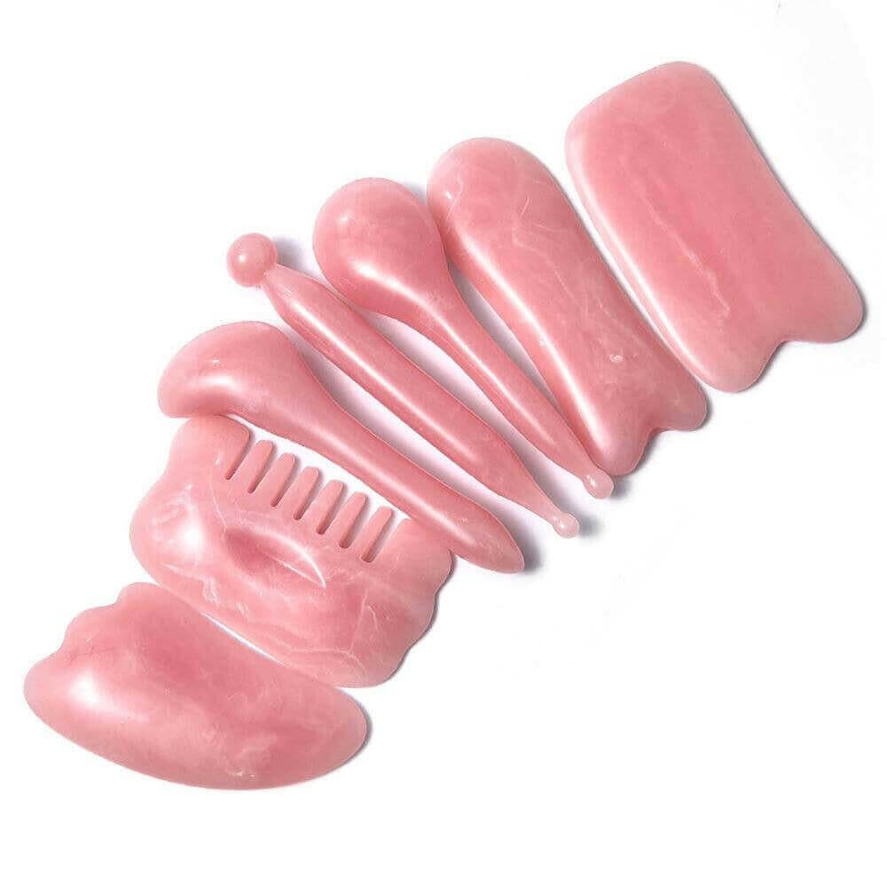 7Pcs Gua Sha beauty equipment Massaging Tools Gua Sha Scraping Boards