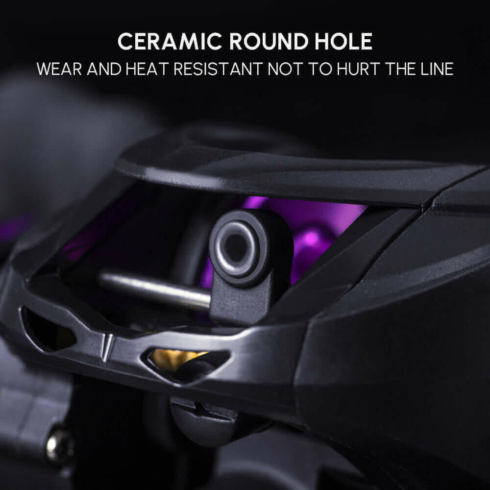 Universal Fishing Reel 6.3/1 High Speed Gear Ratio Baitcasting Reel