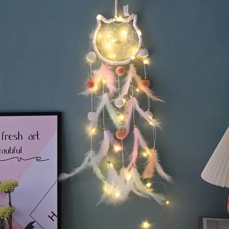 Decorative Dream Catcher with Feathers