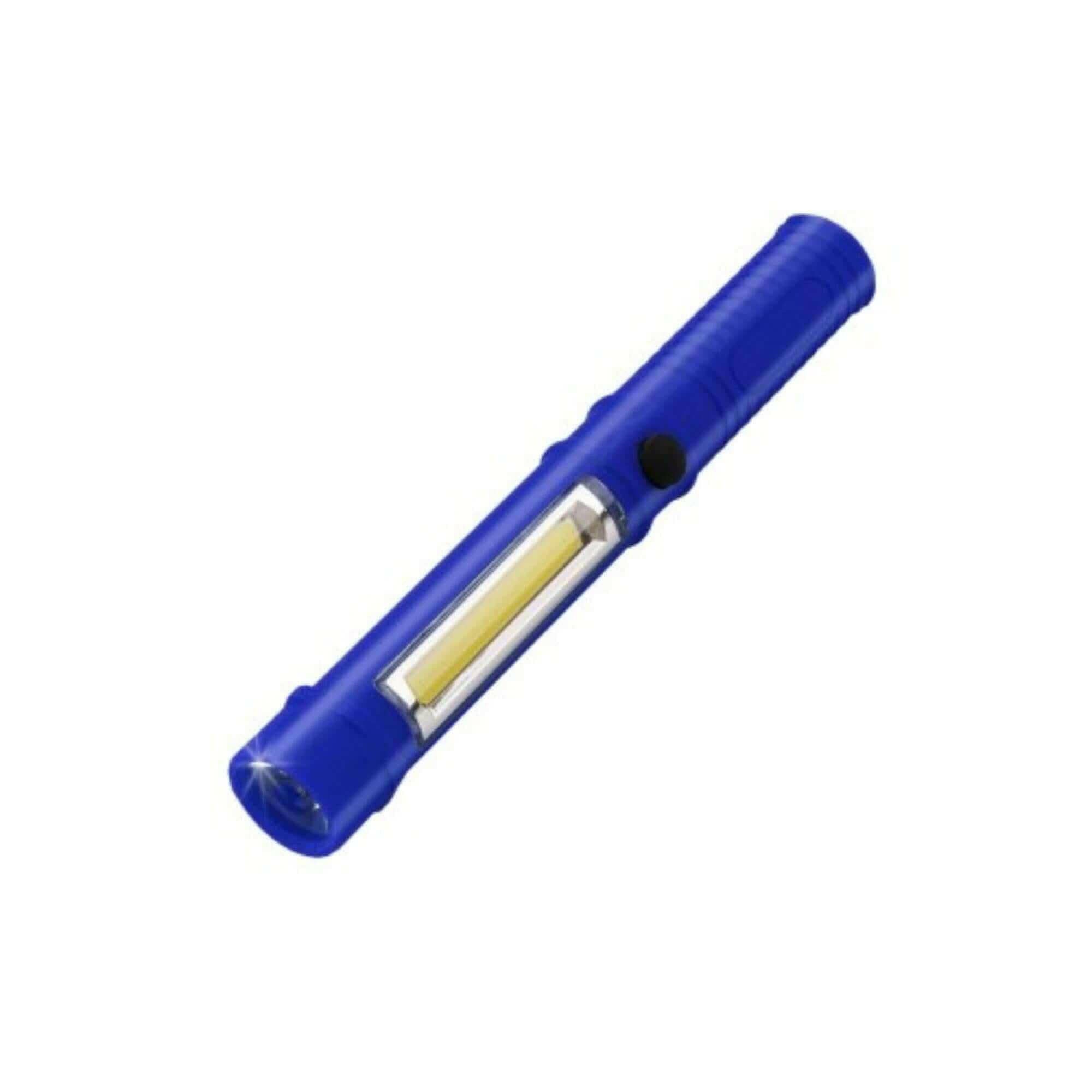 LED Pocket Flashlight with Magnetic Base & Clip