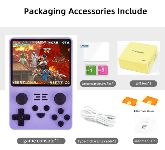 RGB20S Retro Handheld Gaming Console – 3.5-Inch Display