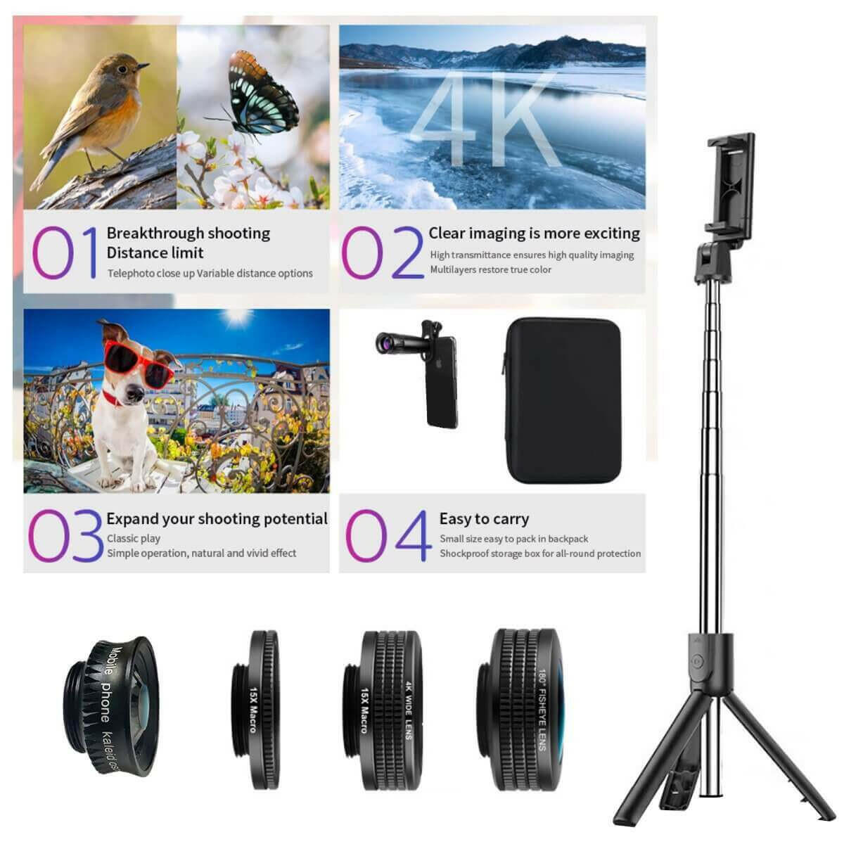 12 in 1 4K Photography Bundle