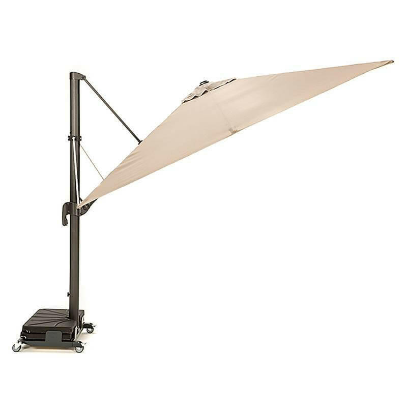 Cantilever Umbrella Flexo base with wheels