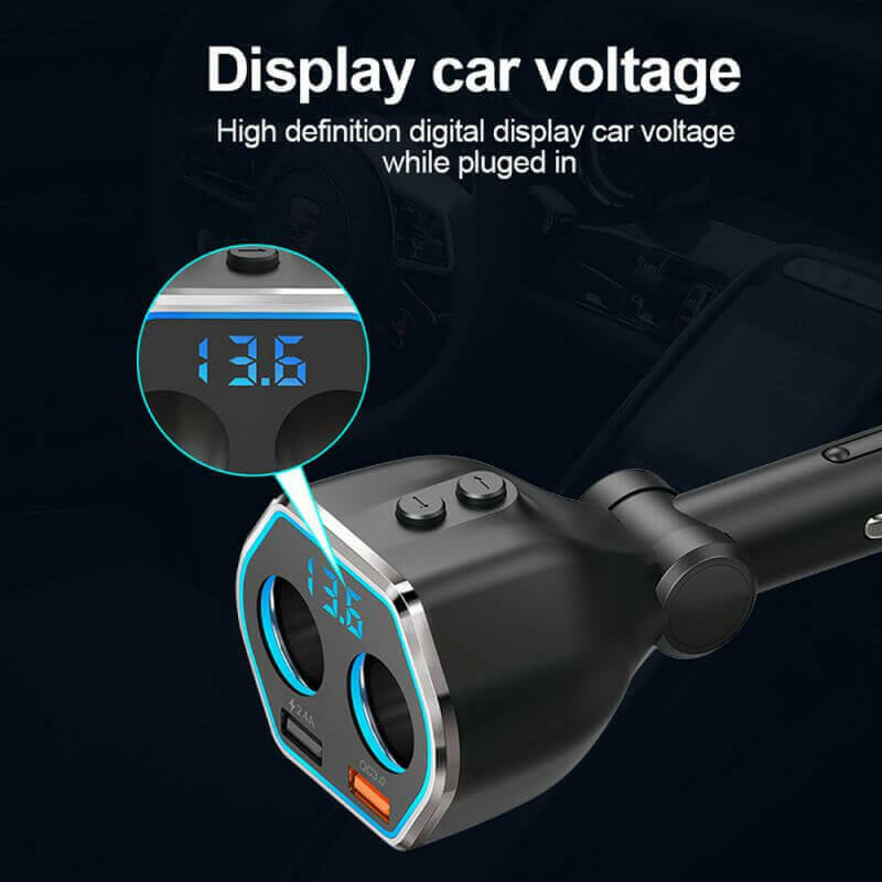 A21Q Car Charger High quality Durable Digital