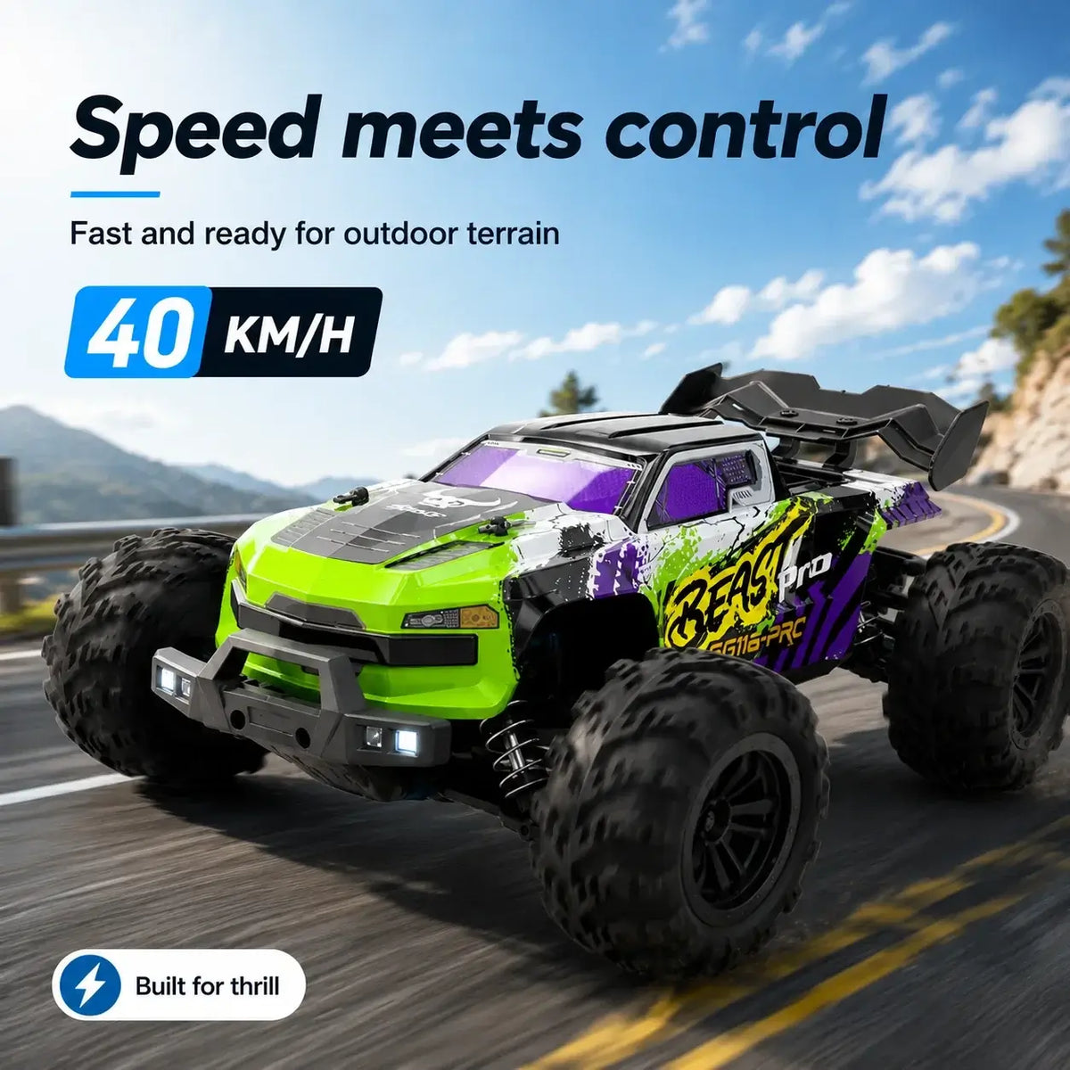 ZNLYRION SG116 4WD Off-Road RC Truck