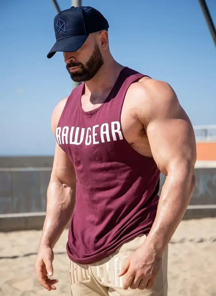 RAWGEAR TankTops Gym Workout Men&