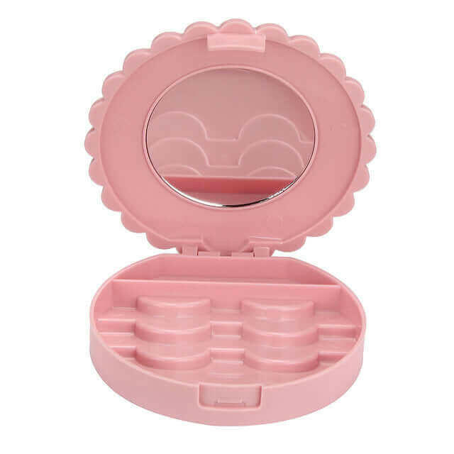 Acrylic Cute Bow False Eyelash Storage Box Makeup