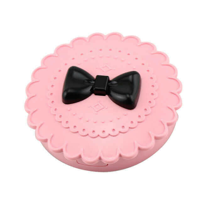 Acrylic Cute Bow False Eyelash Storage Box Makeup