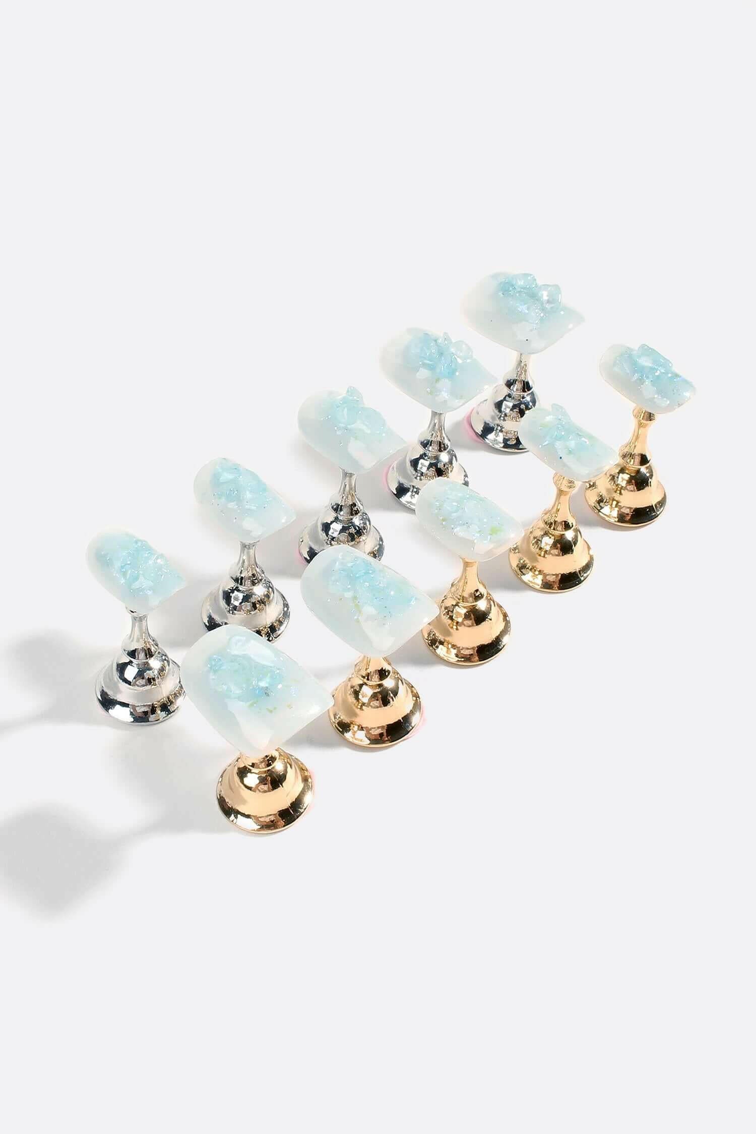 Glacial Gleam | Pro Handmade Gel Nails