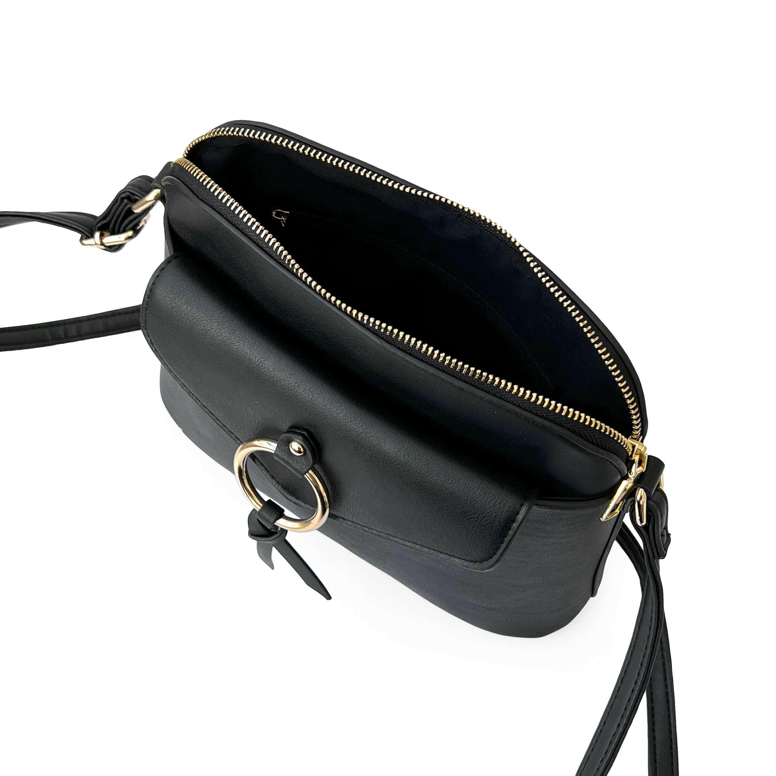 NICCI CROSSBODY WITH METAL RING