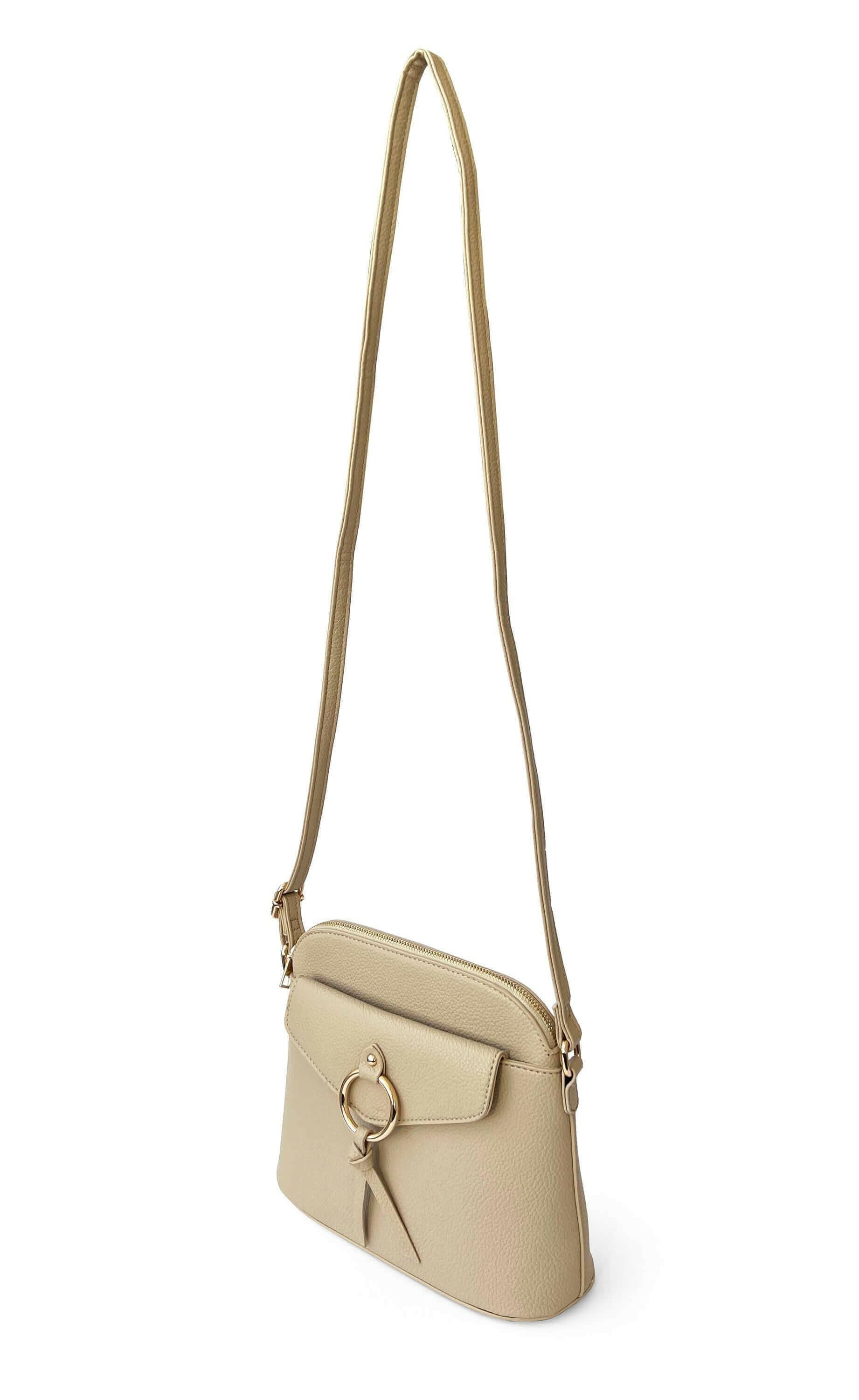 NICCI CROSSBODY WITH METAL RING