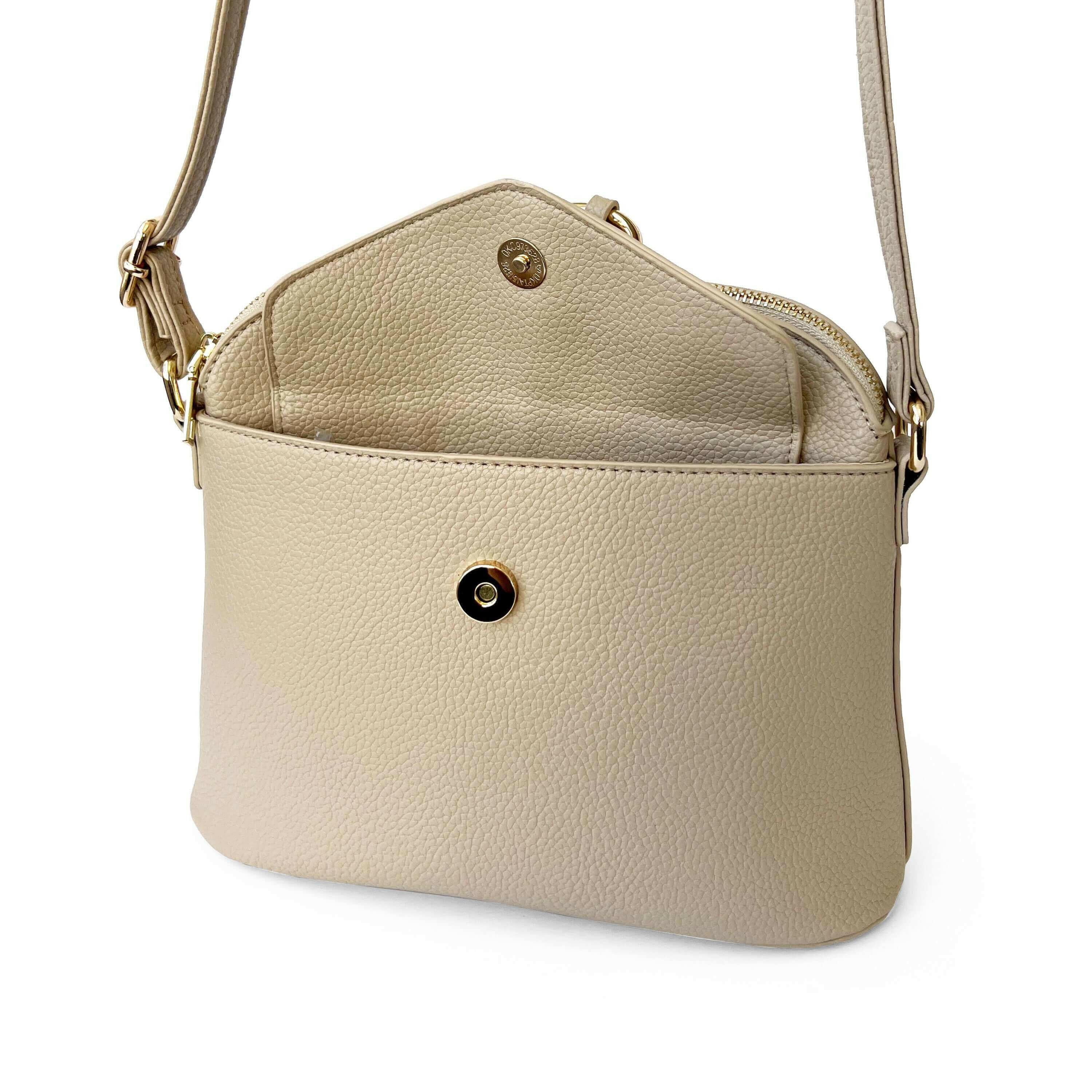 NICCI CROSSBODY WITH METAL RING