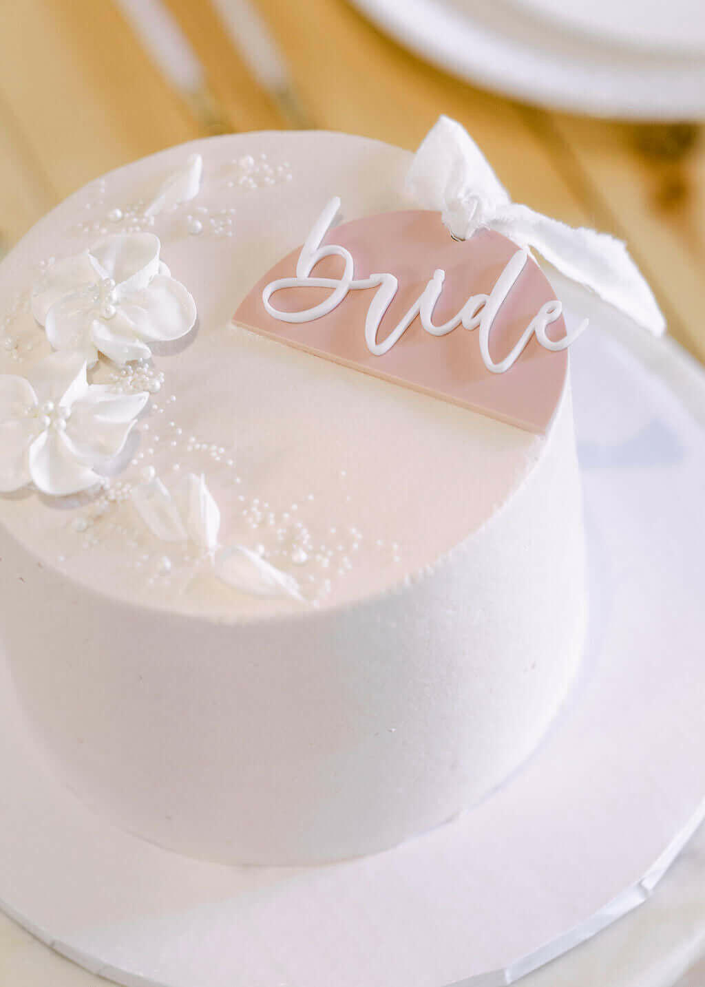 Bride and Groom Wedding Gift Tag