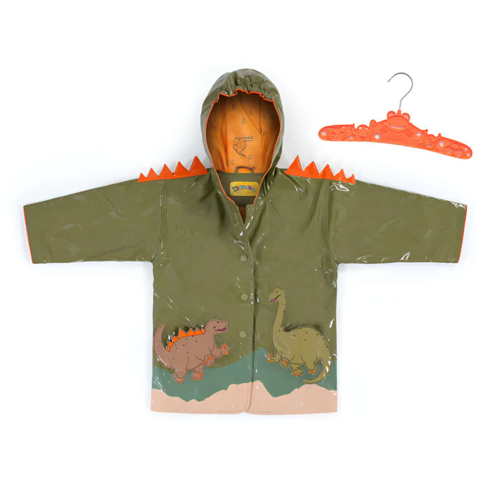 Dinosaur Raincoat + Free Hanger