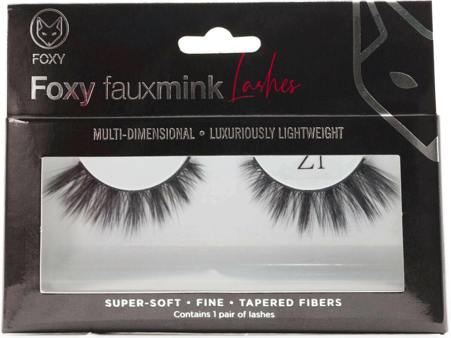 Foxy Faux Mink Eyelashes Model Z1