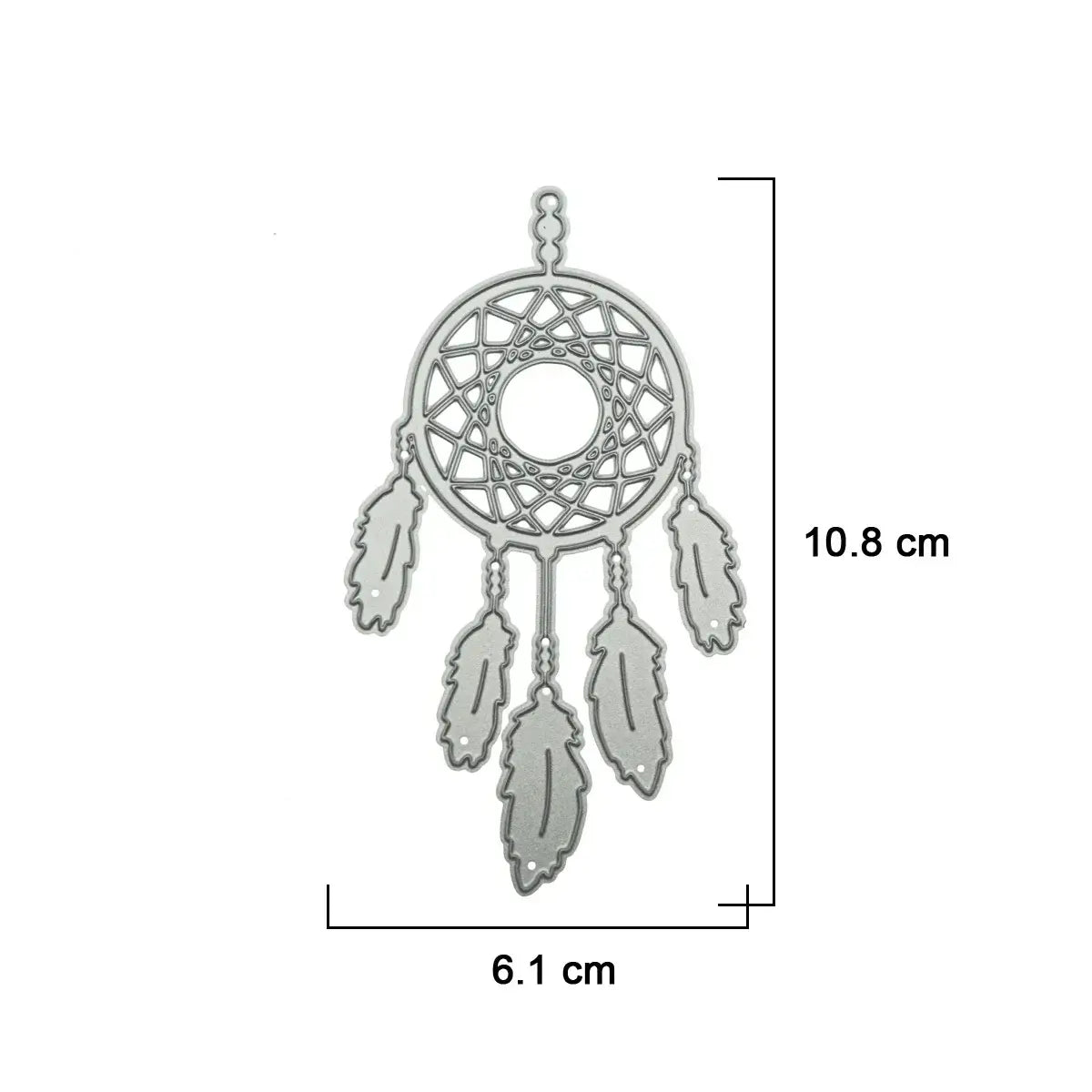 Dream Catcher Pattern Cutting Die For Scrapbooking Craft Paper Metal Cutter Clip Art Work Photo Album Decorating Stencil