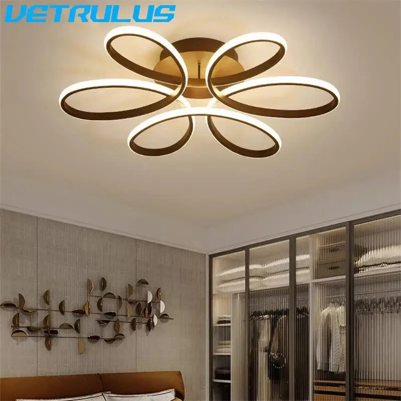 VETRULUS Flower LED Ceiling Light, 58 cm, Style A or B