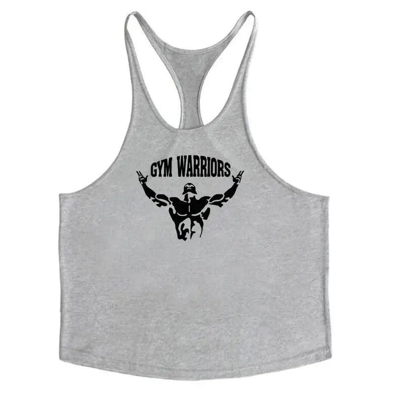 Muscleguys Brand Gym Clothing Fitness Stringer Tank Top Men Y Back Bodybuilding Shirt Summer Cotton Loose Vests Muscle Singlets