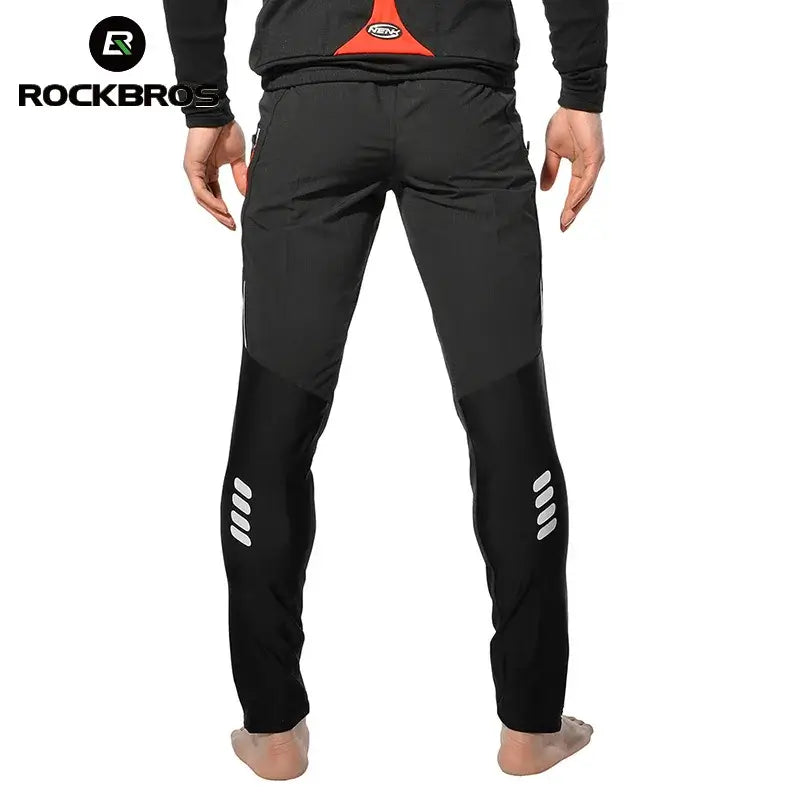 ROCKBROS Bike Cycling Pants Men Women Sport Breathable Summer Reflective Pants Riding Bicycle Bike Fishing Fitness Trousers