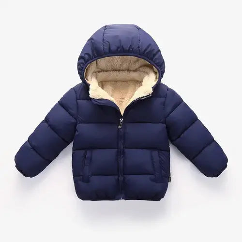 Baby Children Coats Winter Thick Jackets For Boys Warm Plush Thicken