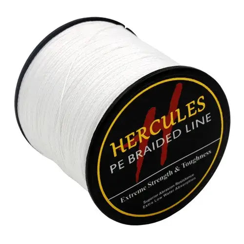 Hercules-braided fishing line, Multifilament line, 4 strands, 6/100lb, 1000m, PE, 13color, carp