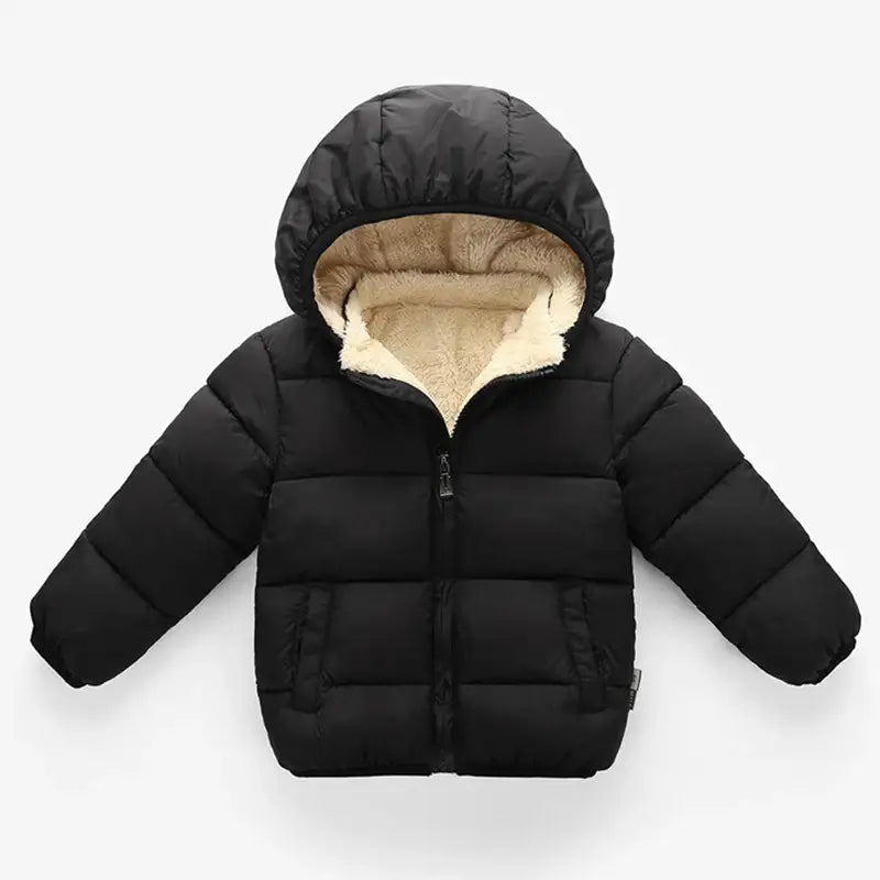 Baby Children Coats Winter Thick Jackets For Boys Warm Plush Thicken