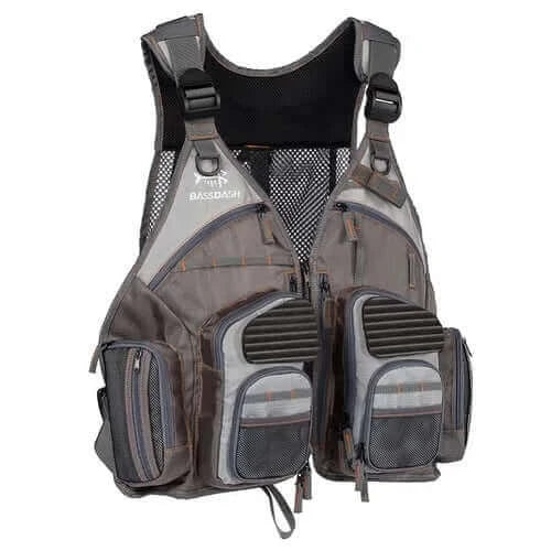 Bassdash Breathable Fishing Vest Outdoor Sports Fly Swimming