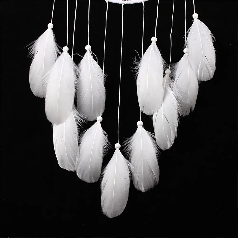 black white dream catcher wall decor