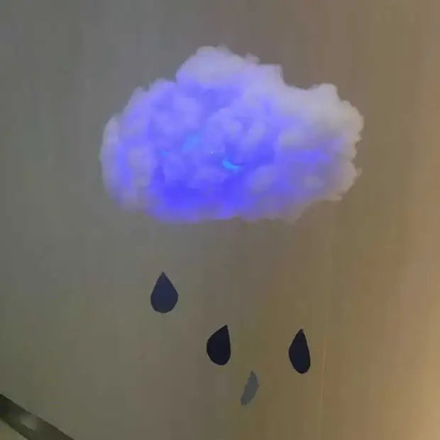 Creative Cloud Dream Catchers with Light Dreamcatcher DIY Material Pack Girls Baby Bedroom Hanging Decoration Home Ornaments