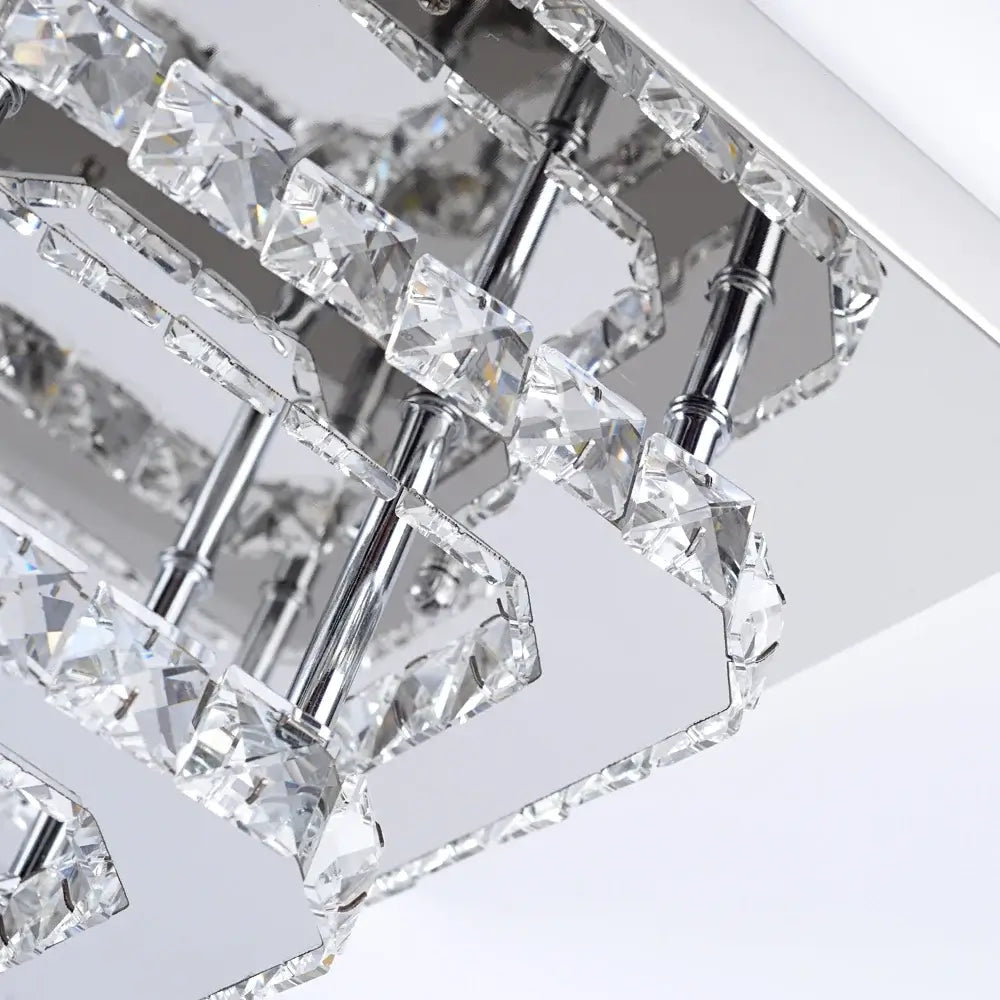 GreeLustr Crystal LED Ceiling Light, 20 or 27 cm