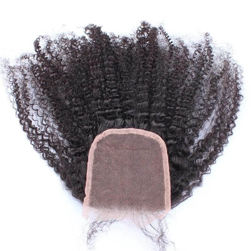 10A Grade Afro Kinky Curly Weave & Closures