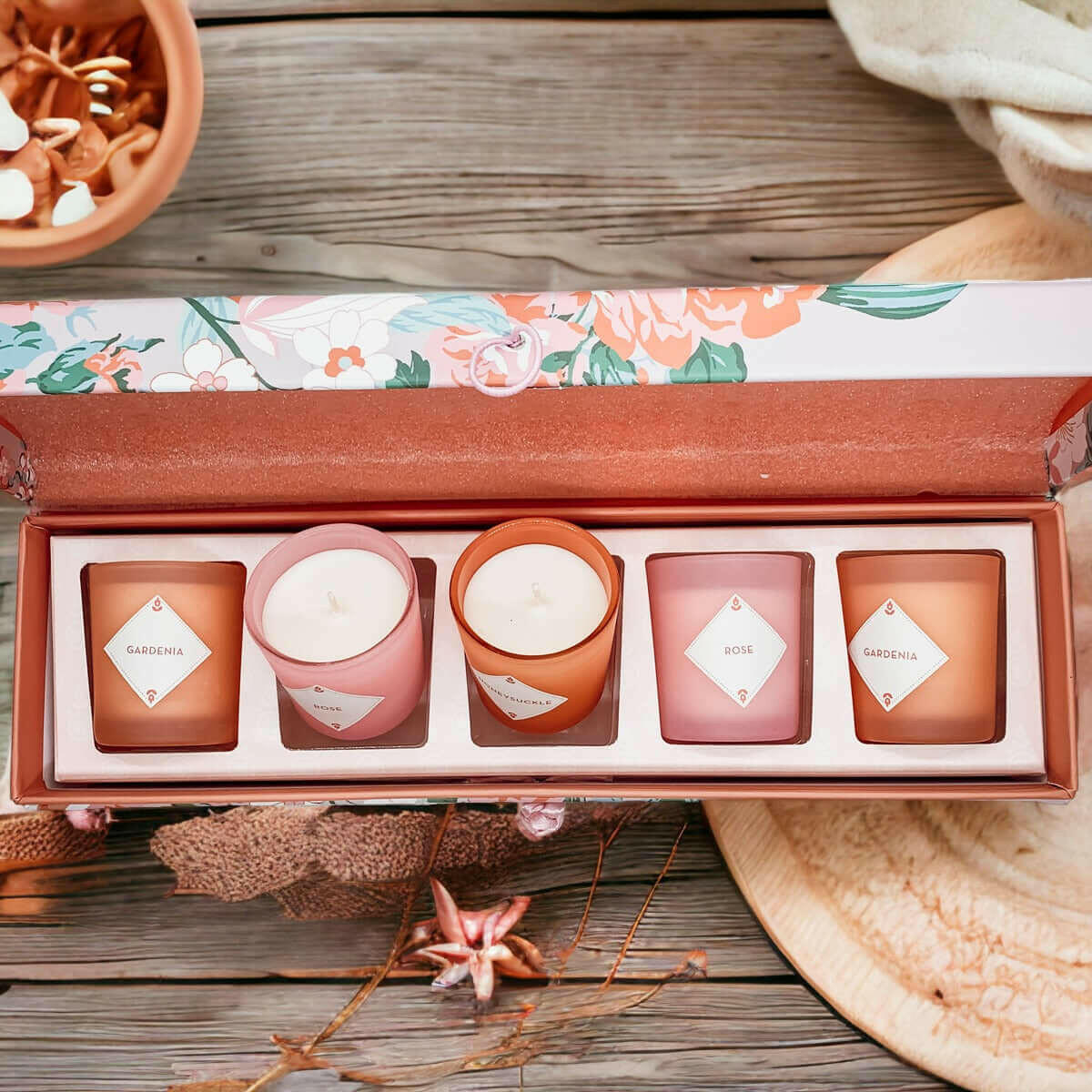 Secret Garden Candle Gift Set