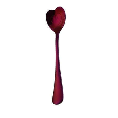 ISHOWTIENDA Colorful Heart Shape Spoon 401