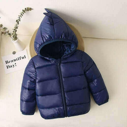 1 6 Years Kids Girls Boys Winter Hooded Coats Fashion