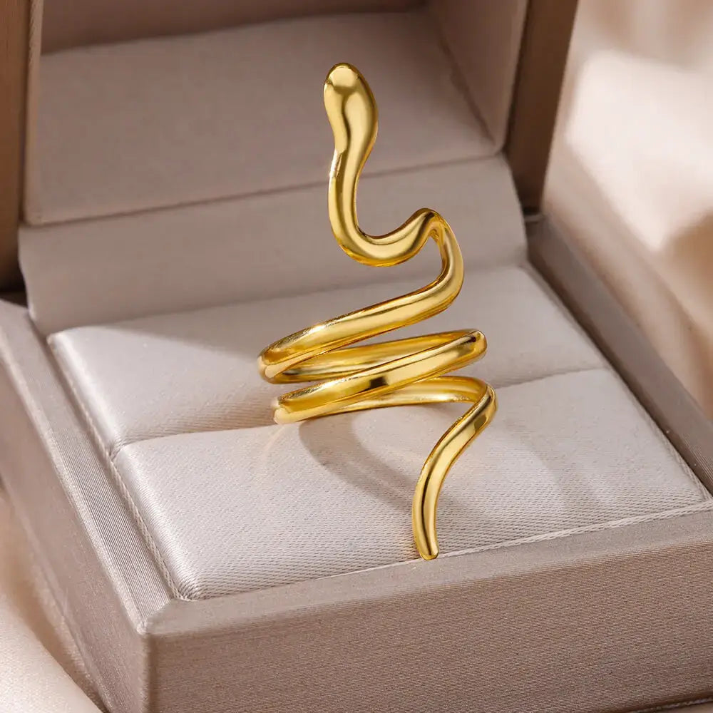 Stainless Steel Rings for Women Gold Color Never Fade Luxury Classic rings wedding couple rings Jewelry Free Shipping