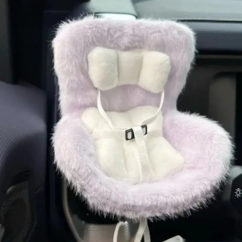 Labubu 15-17cm Doll Safety Seat - Cute Car Decor