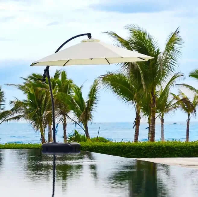 Outdoor sun umbrella Sun umbrella balcony umbrella Garden courtyard