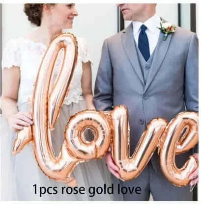 I Love You Kiss Me Lips Love Foil Balloon For Valentines Day Decoration Wedding Anniversary Inflatable Balloon Birthday Gifts