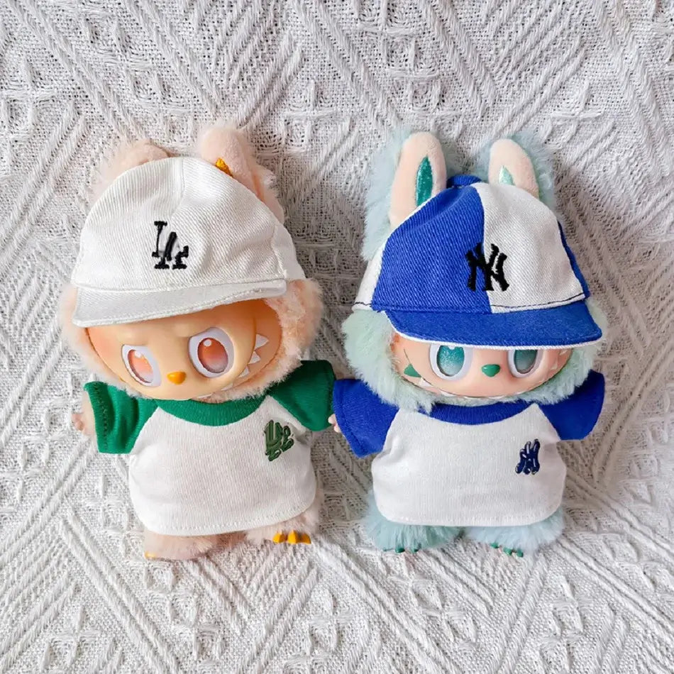 Hot Labubu Doll Clothes - Stylish 17cm Baseball Outfits