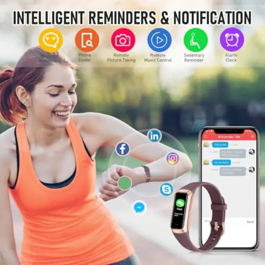 Fitness Tracker, Activity Trackers with 24/7 Heart Rate, Blood Oxygen Blood Pressure Sleep Monitor, Step Counter with 1.1" AMOL