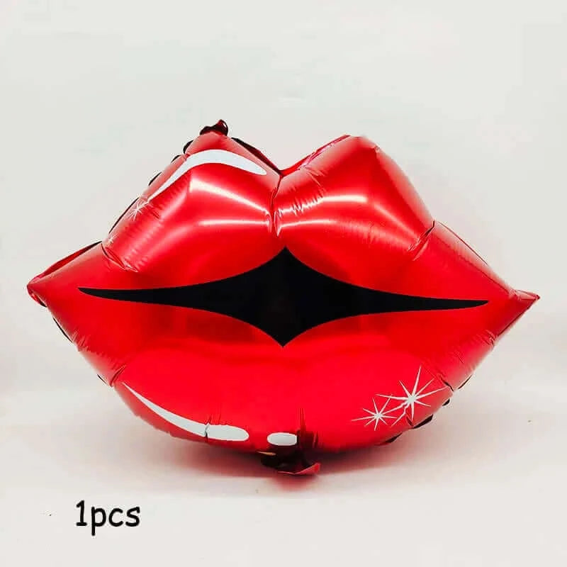 I Love You Kiss Me Lips Love Foil Balloon For Valentines Day Decoration Wedding Anniversary Inflatable Balloon Birthday Gifts