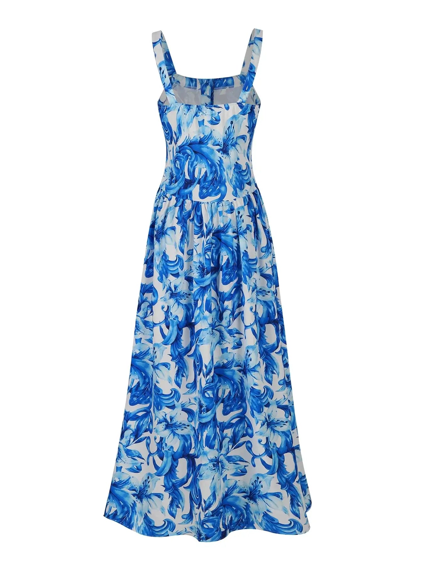 Elegant Sexy Bandage Print Long Dress for Women